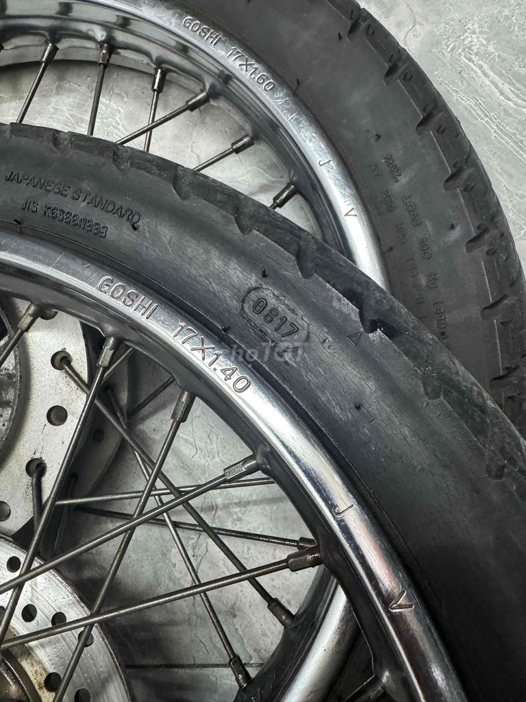 cặp bánh rin future 1 date 99 trùng mã J-V. Mua bán Phụ tùng xe tại Quận Bình Thạnh Tp Hồ Chí Minh được đăng bởi ET  hình 5