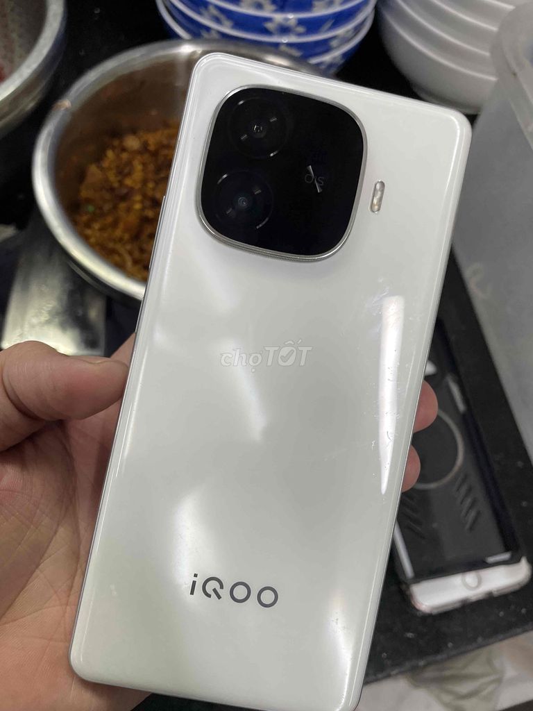 iQOO Z9 Turbo 256GB Trắng. Mua bán Điện thoại tại Quận 7 Tp Hồ Chí Minh được đăng bởi Thành Baka hình 1