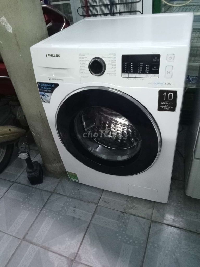 Máy giặt Samsung 8kg cửa trước Inverter 8kg Trắng. Mua bán Máy giặt tại Huyện Hóc Môn Tp Hồ Chí Minh được đăng bởi đuc trung hình 1