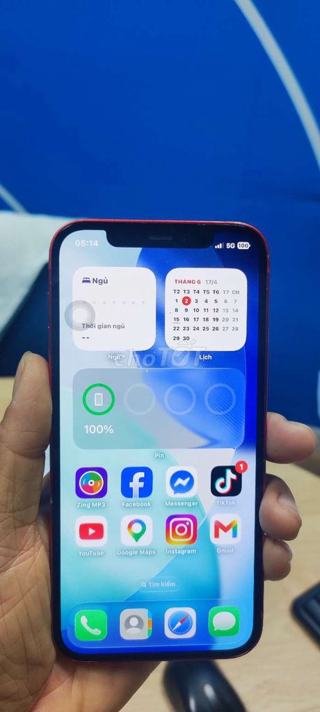 Apple iPhone 12 Đỏ Đã sử dụng. Mua bán Điện thoại tại Huyện Củ Chi Tp Hồ Chí Minh được đăng bởi Phát Long hình 1