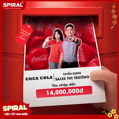 📣 NINH BÌNH - SALE KINH DOANH THỊ TRƯỜNG COCA COLA