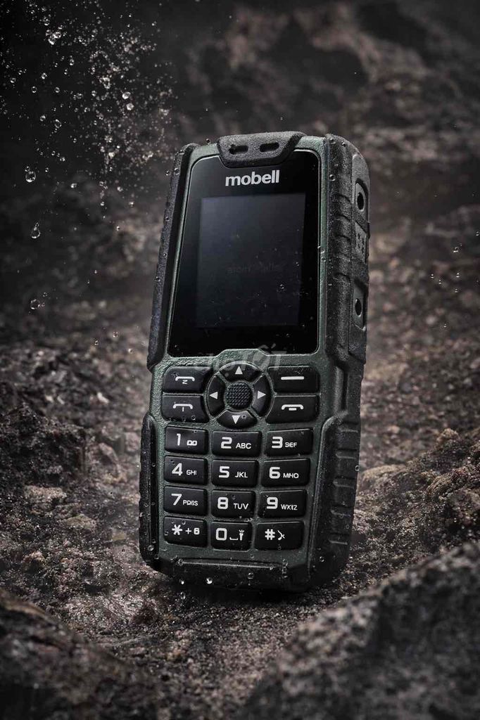 Điện thoại Mobell Rock Đen. Mua bán Điện thoại tại Quận Tân Phú Tp Hồ Chí Minh được đăng bởi QUEEN MOBILE 2 hình 1