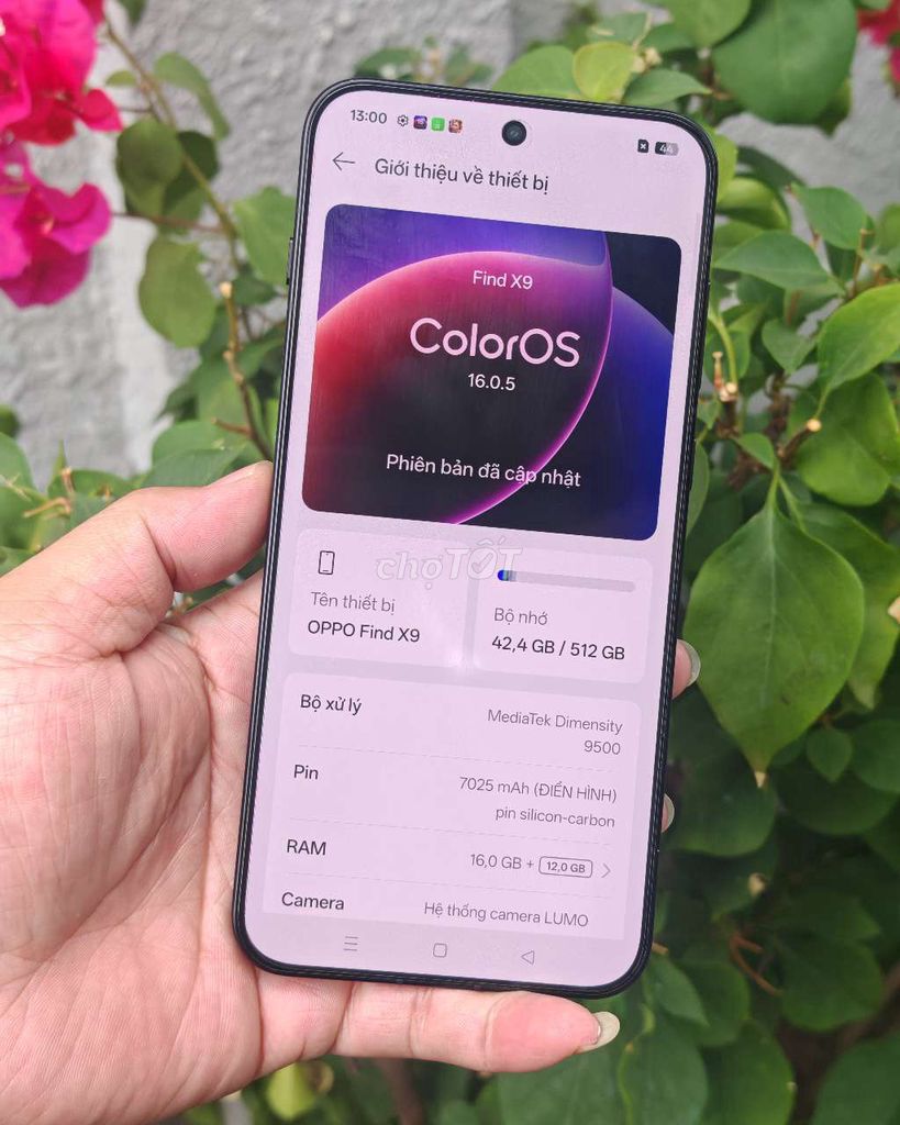 OPPO Find X9 512GB Đen. Mua bán Điện thoại tại Thành phố Thủ Đức Tp Hồ Chí Minh được đăng bởi CỎ BA LÁ hình 1