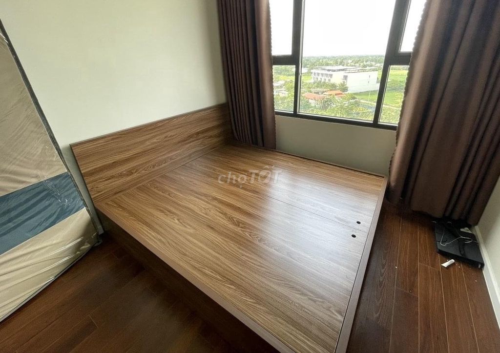 Giường.NGủ gỗ CN MDF 1m2 1m4 1m6 1m8 dài 2m GIAO2H