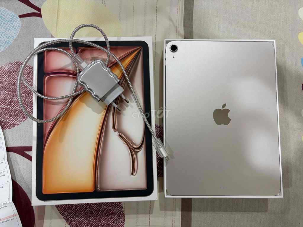Apple iPad Air M3 11 inch 128GB Starlight. Mua bán Máy tính bảng tại Quận Bắc Từ Liêm Hà Nội được đăng bởi Trngoclinh hình 1