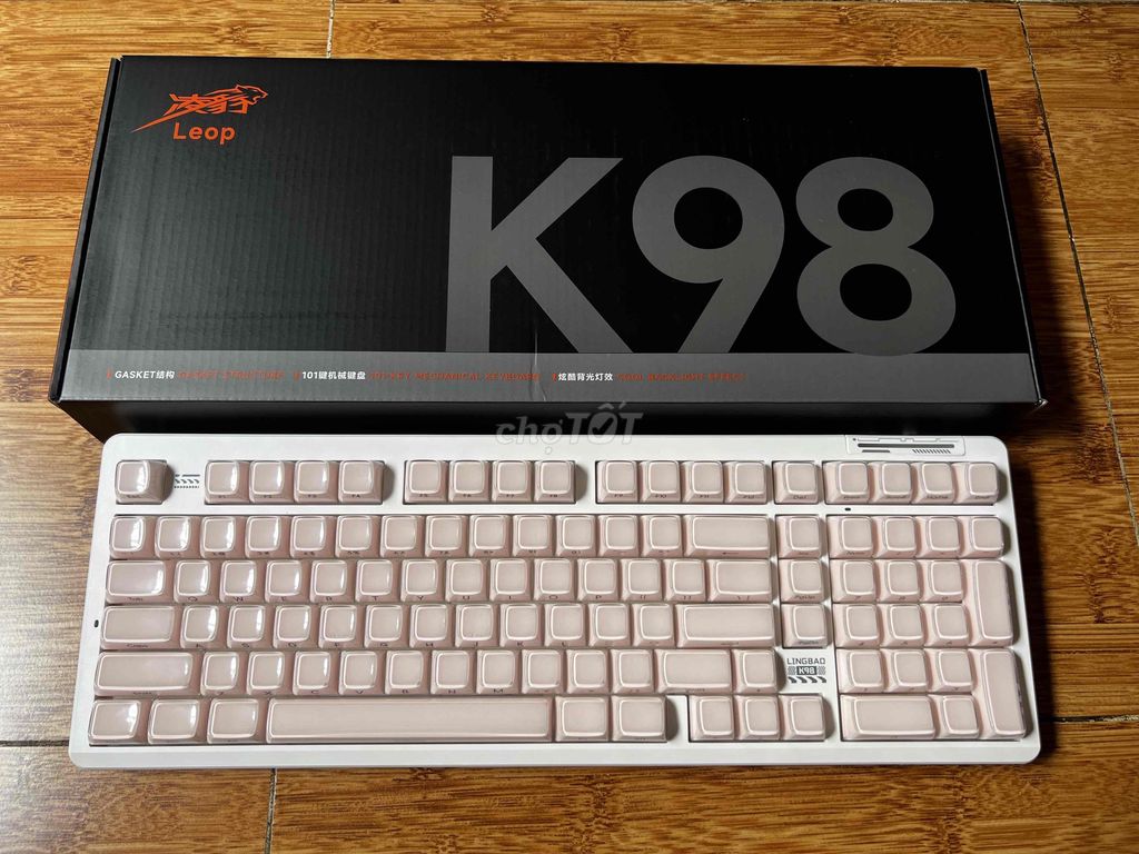 Bàn phím cơ Lingbao K98 Hồng. Mua bán Phụ kiện (Màn hình, Chuột...) tại Quận Tân Bình Tp Hồ Chí Minh được đăng bởi Mai Phú hình 1
