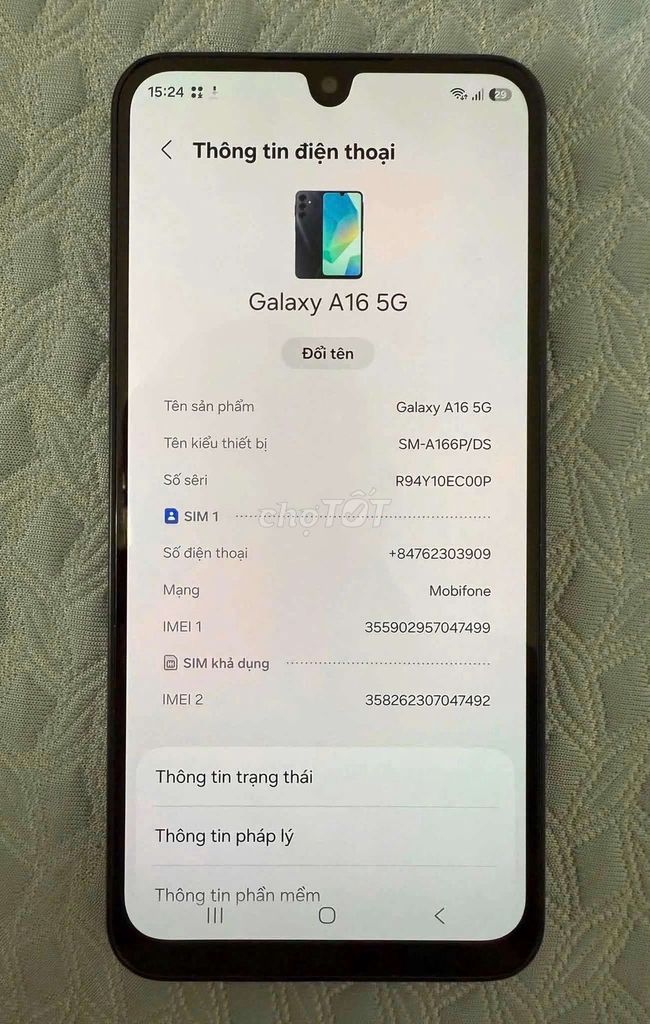 samsung a16 5g. Mua bán Điện thoại tại Huyện Thuỷ Nguyên Hải Phòng được đăng bởi troc hình 1