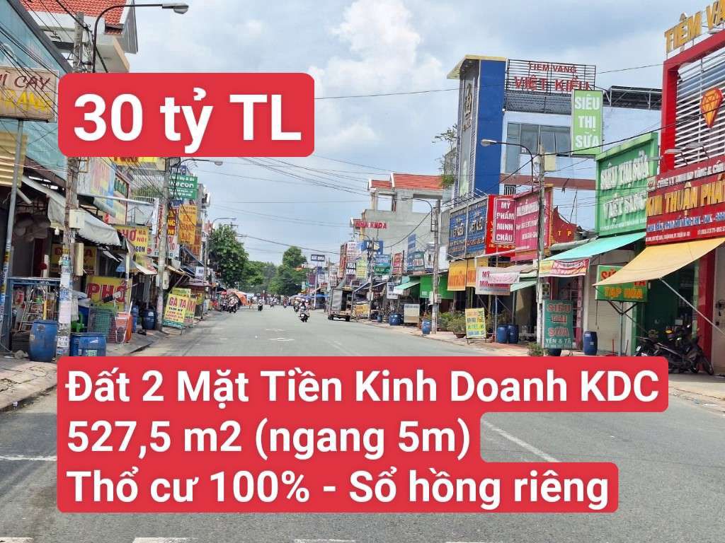 🆘 Đất 2 Mặt Tiền Kinh Doanh  KDC Viêt Sing,P. Thuận Giao,TP. Thuận An