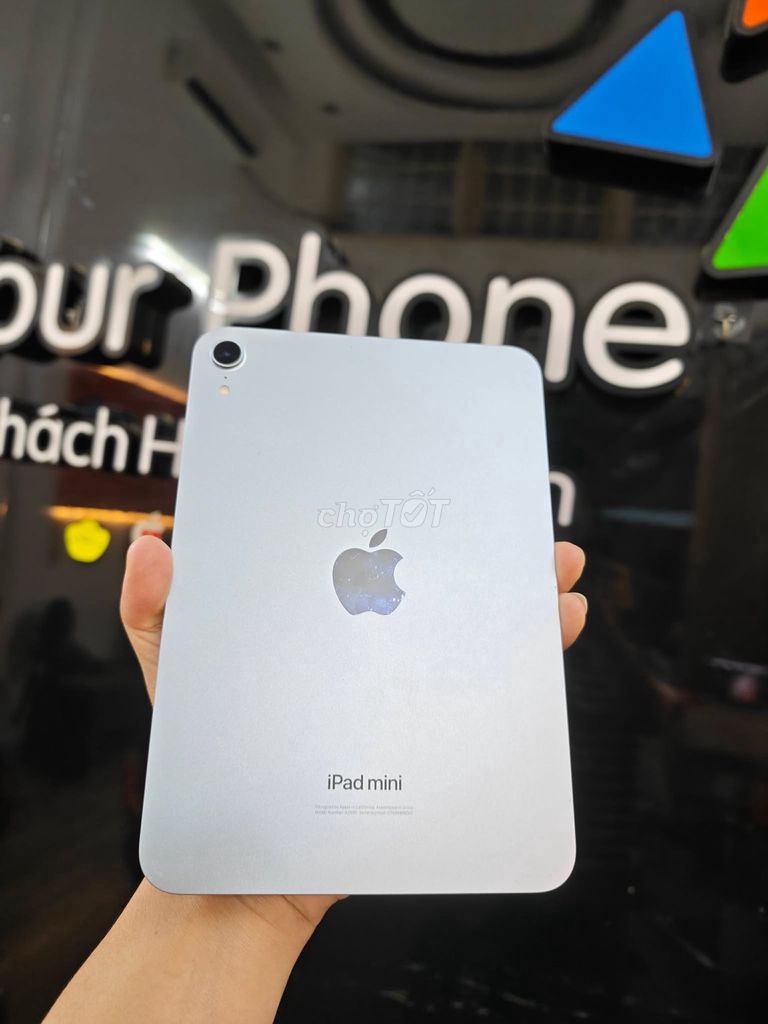 Apple iPad mini 7 128GB Sky blue 99%. Mua bán Máy tính bảng tại Quận Hải Châu Đà Nẵng được đăng bởi Your Phone hình 1