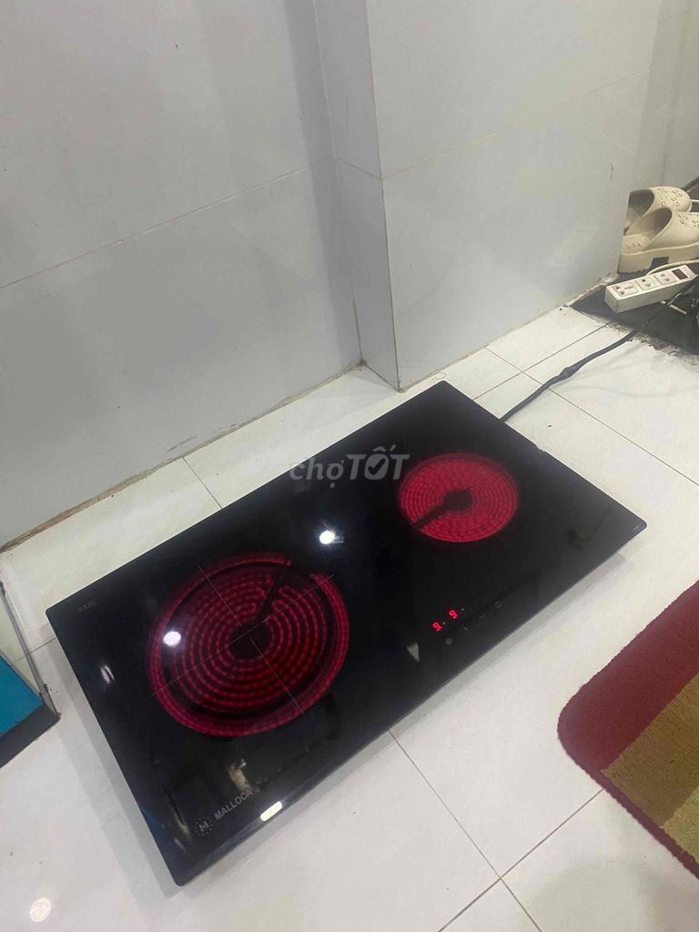 Bếp điện đôi Malloca MR 732 ko kén nồi. Mua bán Bếp, lò, đồ điện nhà bếp tại Quận 11 Tp Hồ Chí Minh được đăng bởi MẠNH CƯỜNG hình 1