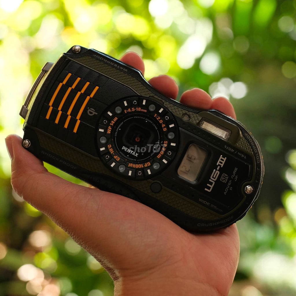 Máy ảnh Pentax WG-III GPS chống nước, va đập. Mua bán Máy ảnh, Máy quay tại Quận 12 Tp Hồ Chí Minh được đăng bởi Đăng Di hình 1