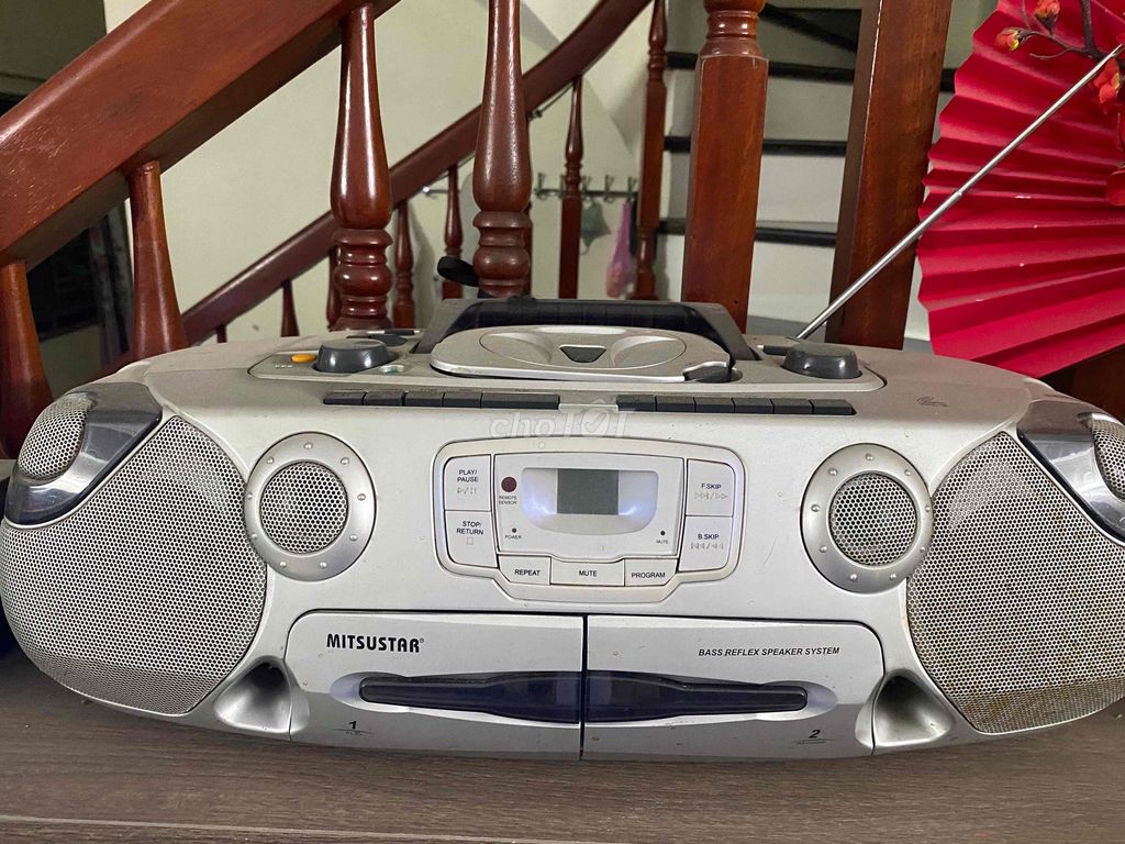 Đài radio cassette Mitsustar Bạc CD, Cassette, Rad. Mua bán Tivi, Âm thanh tại Huyện Đông Anh Hà Nội được đăng bởi Hoan hình 1