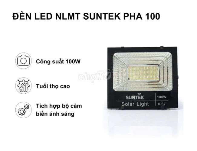 Bộ đèn led NLMT SUNTEK - 100w - Chống nước IP67