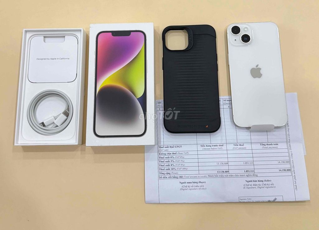 Apple iPhone 14 128GB Starlight Đã sử dụng. Mua bán Điện thoại tại Quận Bình Thạnh Tp Hồ Chí Minh được đăng bởi Đức Phong hình 1