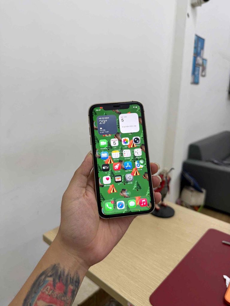 Apple iPhone 11 QTE 64GB Sa Mạc. Mua bán Điện thoại tại Quận Đống Đa Hà Nội được đăng bởi TP Hanoi Mobile hình 1
