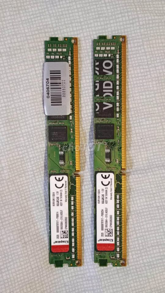 RAM DDR3 8GB(2x4GB) Kingston 1600Mhz. Mua bán Linh kiện (RAM, Card...) tại Quận Hải Châu Đà Nẵng được đăng bởi Baxiqua hình 1