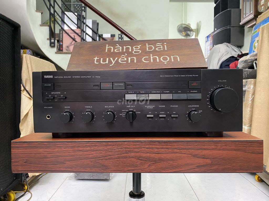 Amply YAMAHA A-750A chạy 8 domino 230w. Mua bán Tivi, Âm thanh tại Quận Tân Bình Tp Hồ Chí Minh được đăng bởi nhut audio hình 1
