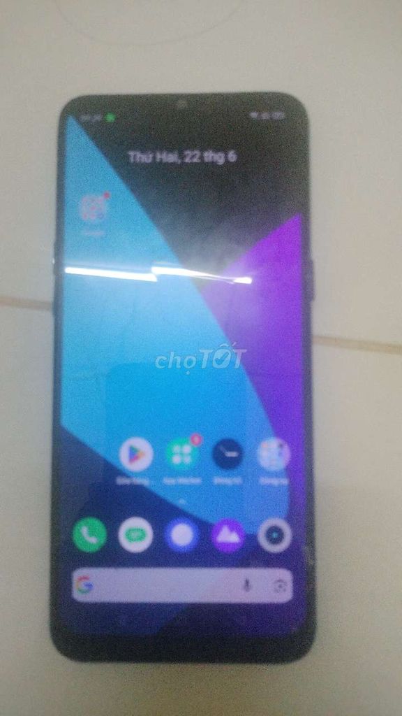 Realme Xanh nứt kính màn hình. Mua bán Điện thoại tại Huyện Hóc Môn Tp Hồ Chí Minh được đăng bởi Sky Duy hình 1