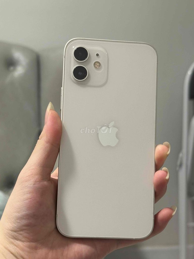 Apple iPhone 12 128GB Trắng 2 sim vật lý. Mua bán Điện thoại tại Quận 12 Tp Hồ Chí Minh được đăng bởi Le Na hình 1