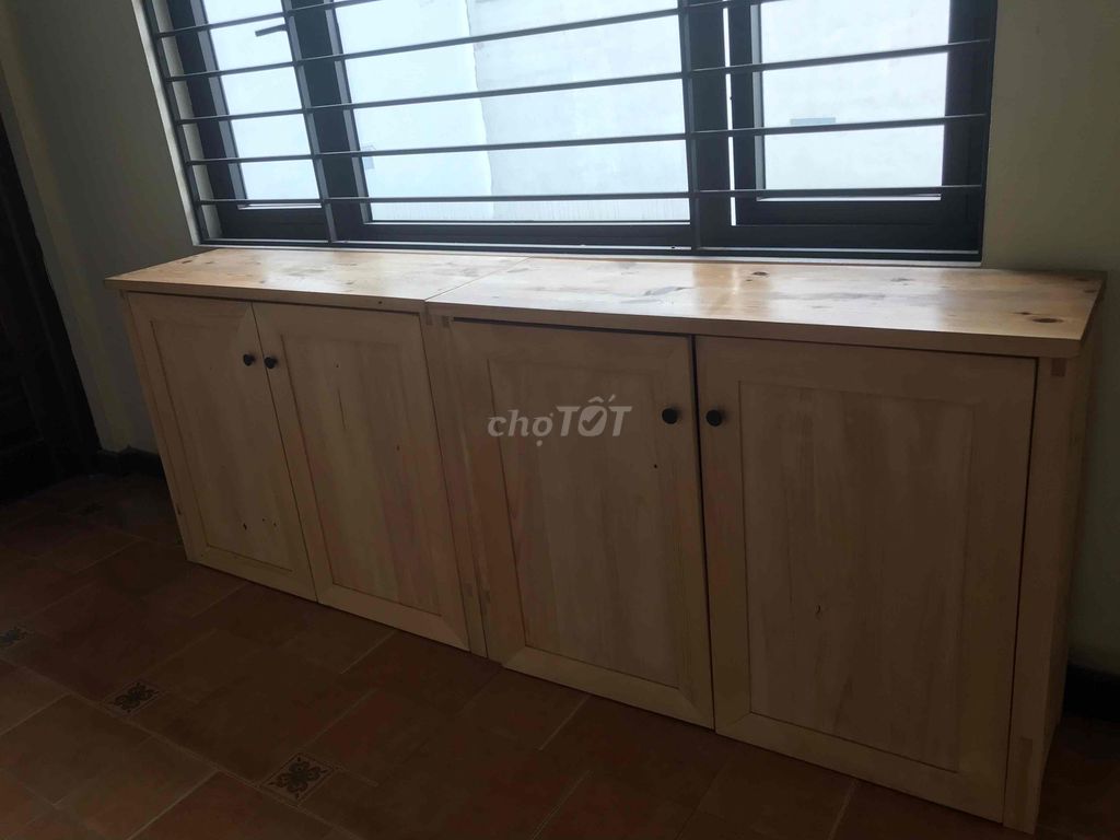 Tủ Gỗ Vàng nhạt 40x90x120 cm cũ. Mua bán Tủ, kệ gia đình tại Quận Cầu Giấy Hà Nội được đăng bởi Johan Nguyen hình 1