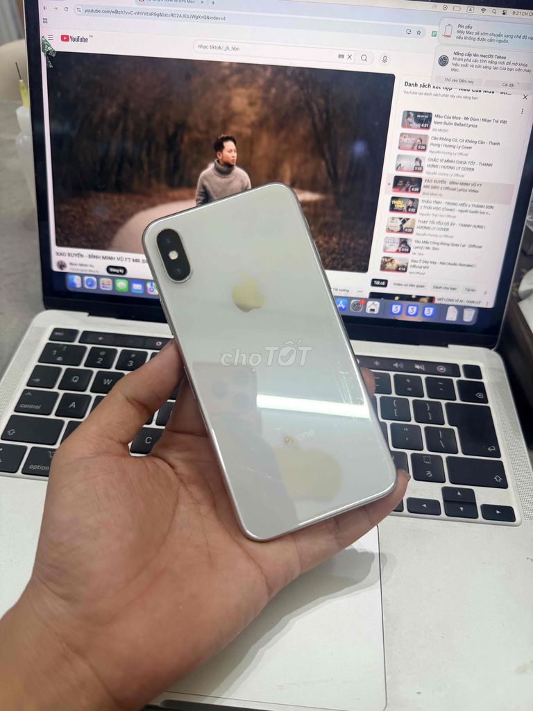 Apple iPhone X 64GB Bạc. Mua bán Điện thoại tại Quận Ngũ Hành Sơn Đà Nẵng được đăng bởi Nghĩa  hình 1