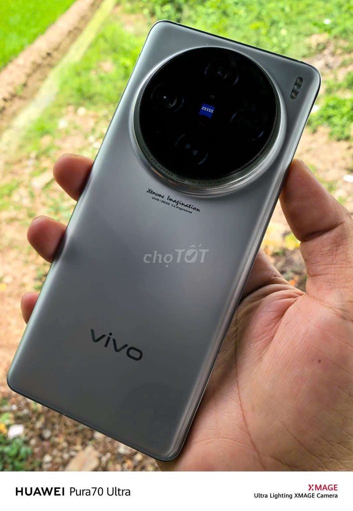 Vivo X100S Pro 512GB Titan. Mua bán Điện thoại tại Thành phố Long Xuyên An Giang được đăng bởi Bơ Store  Điện thoại xách tay hình 1