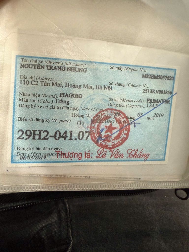 Primavera 2019 Abs iget bản Yath Club. Mua bán Xe máy tại Quận Hoàng Mai Hà Nội được đăng bởi Trường Giang Phạm hình 11