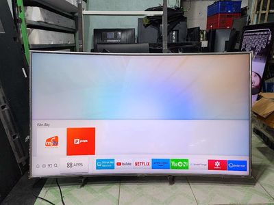 Smart Tivi Samsung Cong 4K 55NU7500. Nét Đẹp 90%