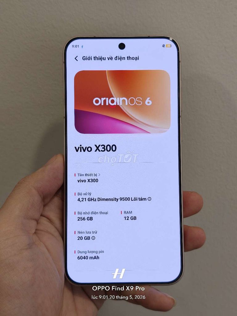 Vivo X300 12/256 Quốc Tế fulbox đẹp còn BH Vivo VN. Mua bán Điện thoại tại Quận Long Biên Hà Nội được đăng bởi Hoan Nguyễn hình 1