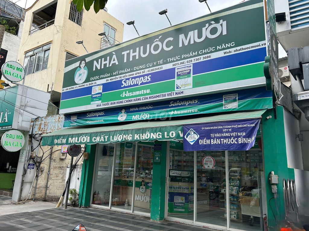 Cho thuê LÔ GỐC mặt tiền kinh doanh QUẬN 10 - 123649280