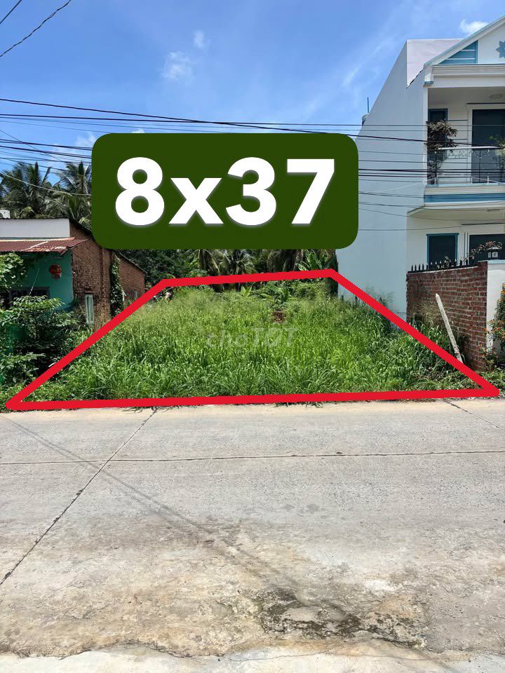 497,6m2 giá chỉ 1tỷ250 ngay trung tâm TT Củ Chi đường nhựa sổ riêng