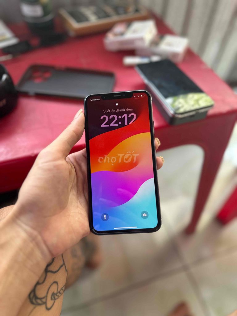 Apple iPhone 11 Pro Max 64GB Đen. Mua bán Điện thoại tại Huyện Lai Vung Đồng Tháp được đăng bởi Duy Hớt Tóc hình 1