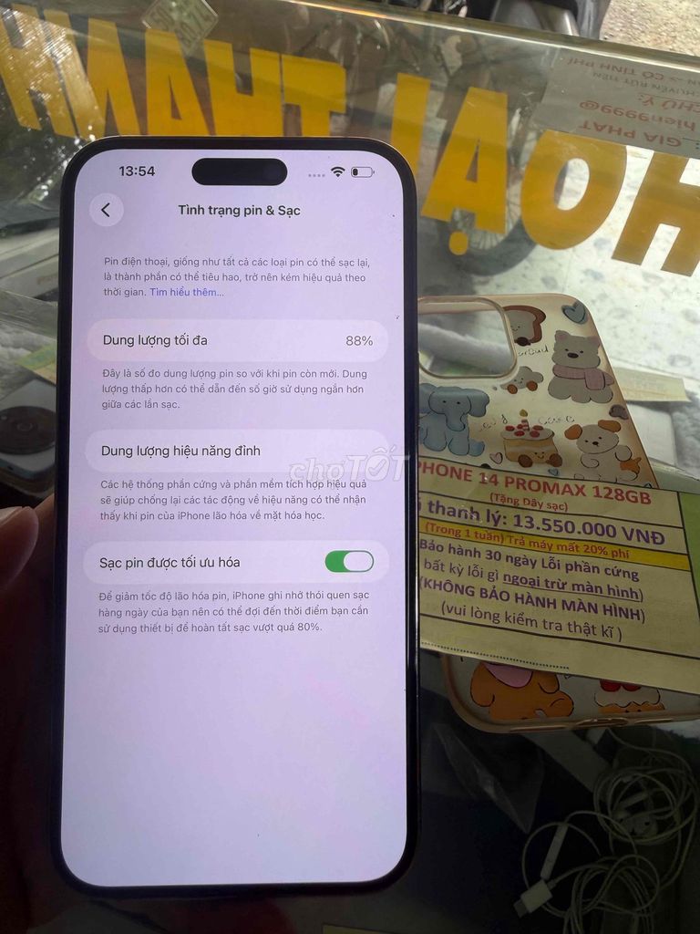 Apple iPhone 14 Pro Max 128GB đẹp keng. Mua bán Điện thoại tại Huyện Cần Giuộc Long An được đăng bởi Hiển Đu đỉnh hình 1