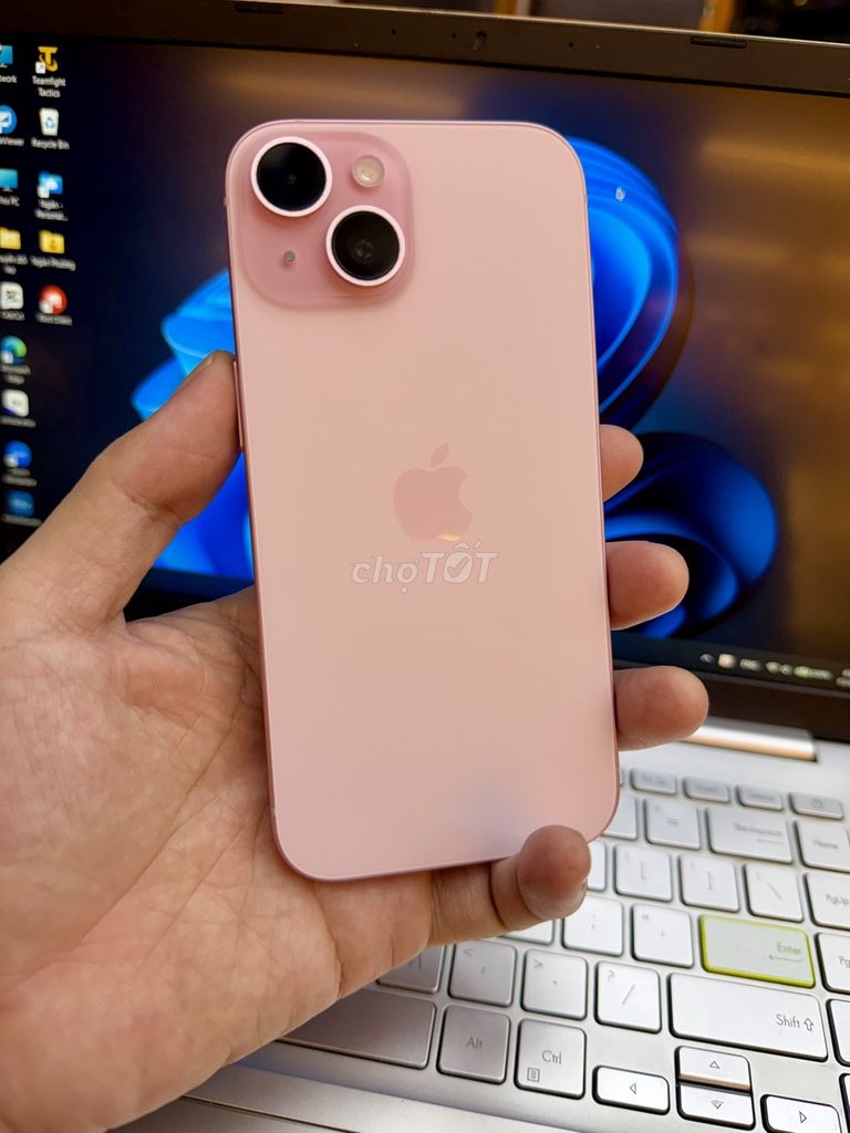 iPhone 15 128GB Hồng Đã qua sử dụng. Mua bán Điện thoại tại Quận Gò Vấp Tp Hồ Chí Minh được đăng bởi Đặng Hoàng Duy hình 1