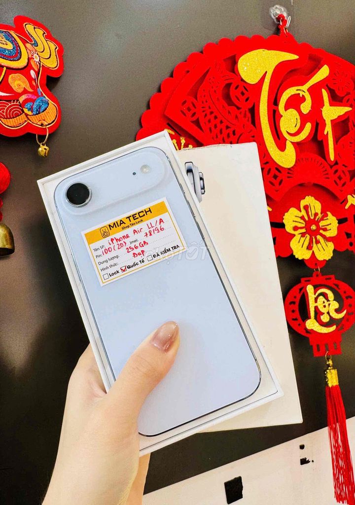 Apple iPhone Air 256GB Trắng LL/A✅Thu cũ-Trả góp✅. Mua bán Điện thoại tại Quận Ba Đình Hà Nội được đăng bởi Huy Trần hình 1