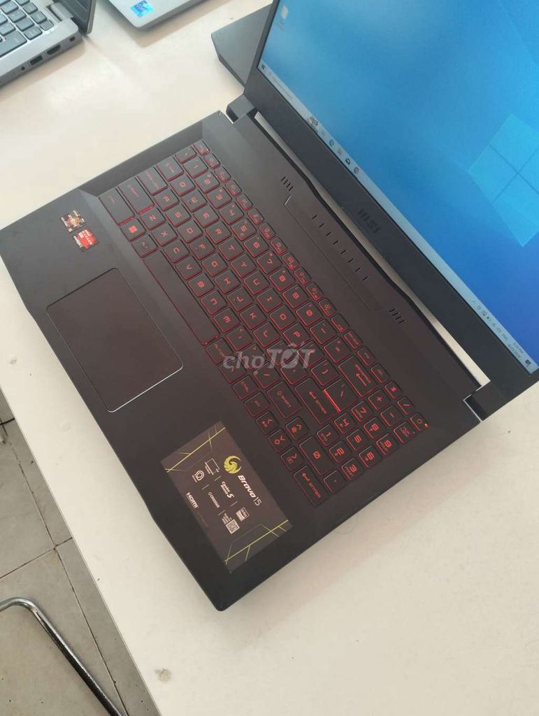 MSI Bravo 15 Ryzen 5 16GB/512GB 15.6 inch 2022. Mua bán Laptop tại Thành phố Nha Trang Khánh Hòa được đăng bởi le cuong  hình 1