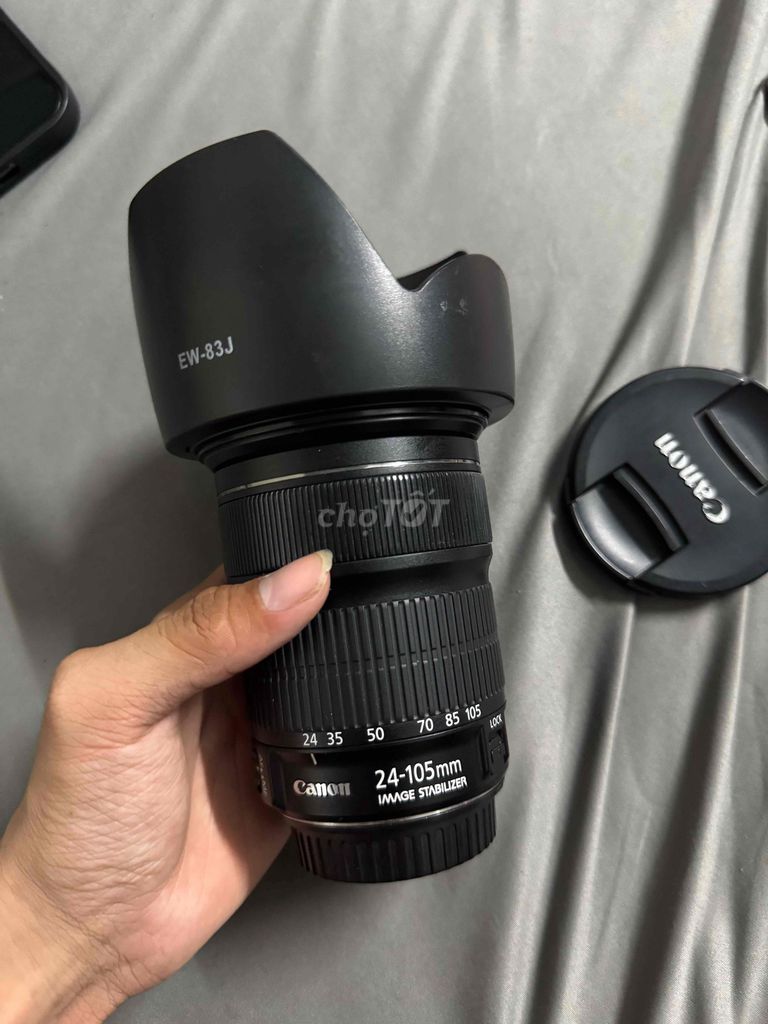 Ống kính Canon EF 24-105mm Đen. Mua bán Máy ảnh, Máy quay tại Huyện Hóc Môn Tp Hồ Chí Minh được đăng bởi Huy Duc hình 1
