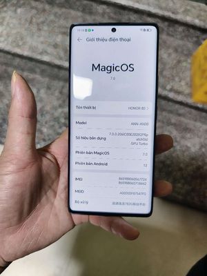 Honor 80  5g 12/512. Mua bán Điện thoại tại Huyện Yên Phong Bắc Ninh được đăng bởi Thao Thao