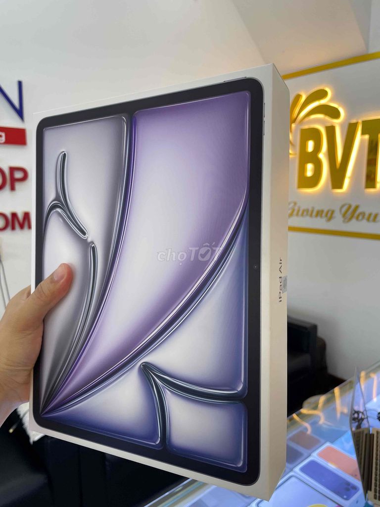iPad Air 7 M3 13" Wifi 128GB New Chính hãng VN FPT. Mua bán Máy tính bảng tại Quận 5 Tp Hồ Chí Minh được đăng bởi BVTMOBILE HỆ THỐNG BÁN LẺ UY TÍN hình 1