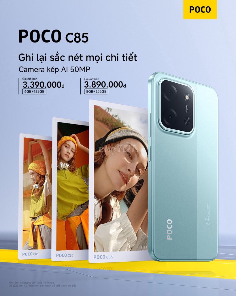 Xiaomi POCO C85 Chính hãng VN ✓New Seal ✓BH 18th. Mua bán Điện thoại tại Quận Tân Phú Tp Hồ Chí Minh được đăng bởi Di Động Mỹ hình 1