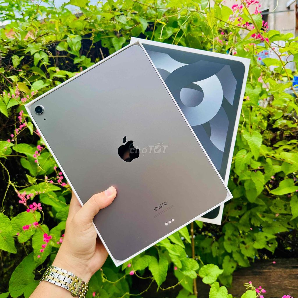 🍎IPAD AIR 5 GRAY M1 64GB VN ĐẸP 99% FULBOX PIN 91%