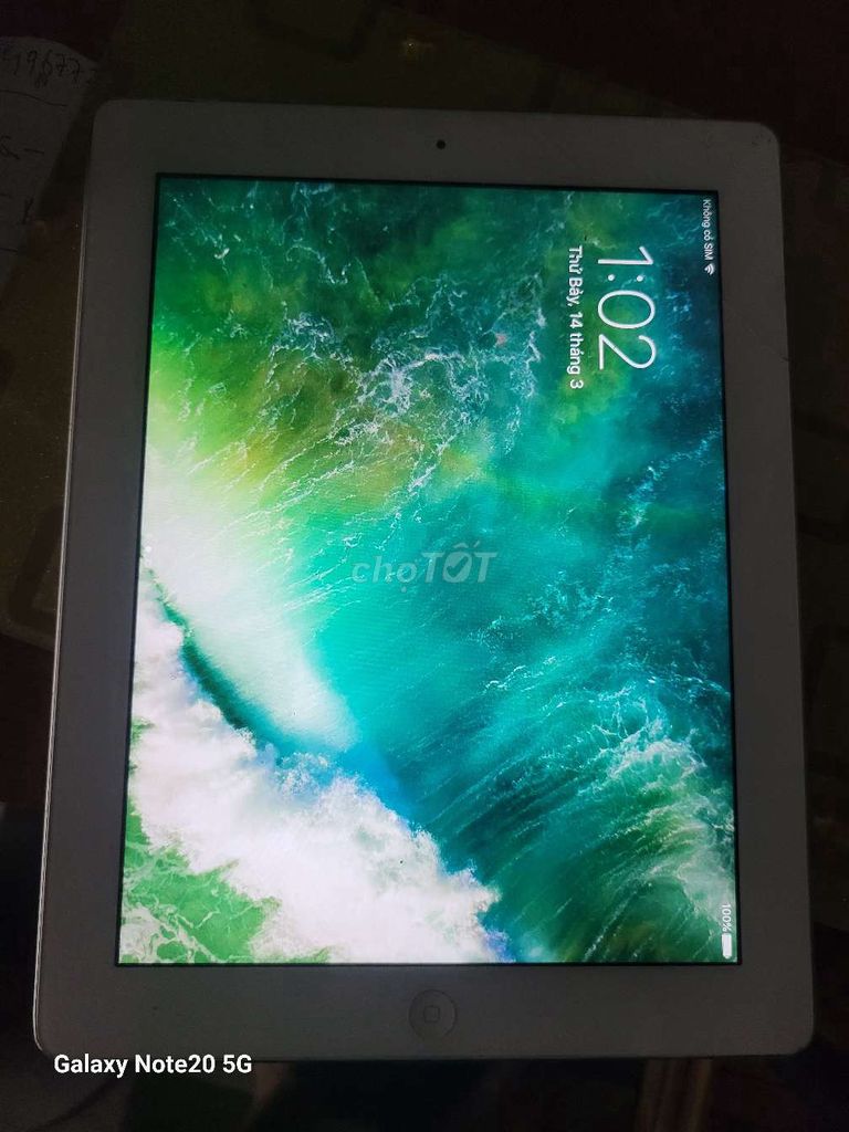 Apple iPad 4 32GB Trắng Nứt kính. Mua bán Máy tính bảng tại Quận 12 Tp Hồ Chí Minh được đăng bởi Chú Phước hình 1