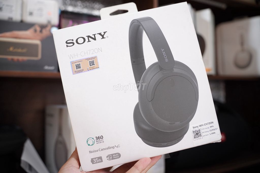 Tai nghe Sony WH-CH720N bảo hành chính hãng. Mua bán Tivi, Âm thanh tại Quận Bình Tân Tp Hồ Chí Minh được đăng bởi Huy Lương hình 1