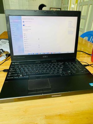 Laptop dell M4600 i5 ram16g ssd128 không pin