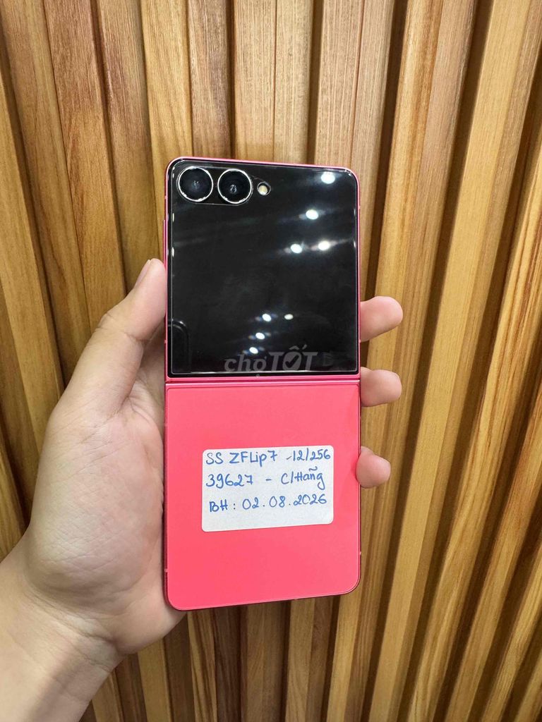 Samsung ZFlip 7 256GB Hồng 12GB. Mua bán Điện thoại tại Quận 10 Tp Hồ Chí Minh được đăng bởi Nam Lê Công hình 1