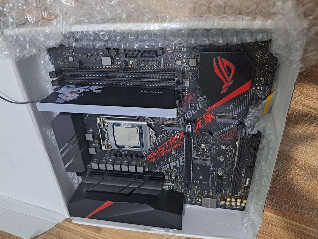 ASUS B365-G ROG Strix i3 8100 8GB DDR4. Mua bán Linh kiện (RAM, Card...) tại Huyện Lộc Ninh Bình Phước được đăng bởi Hoàng Phú hình 1