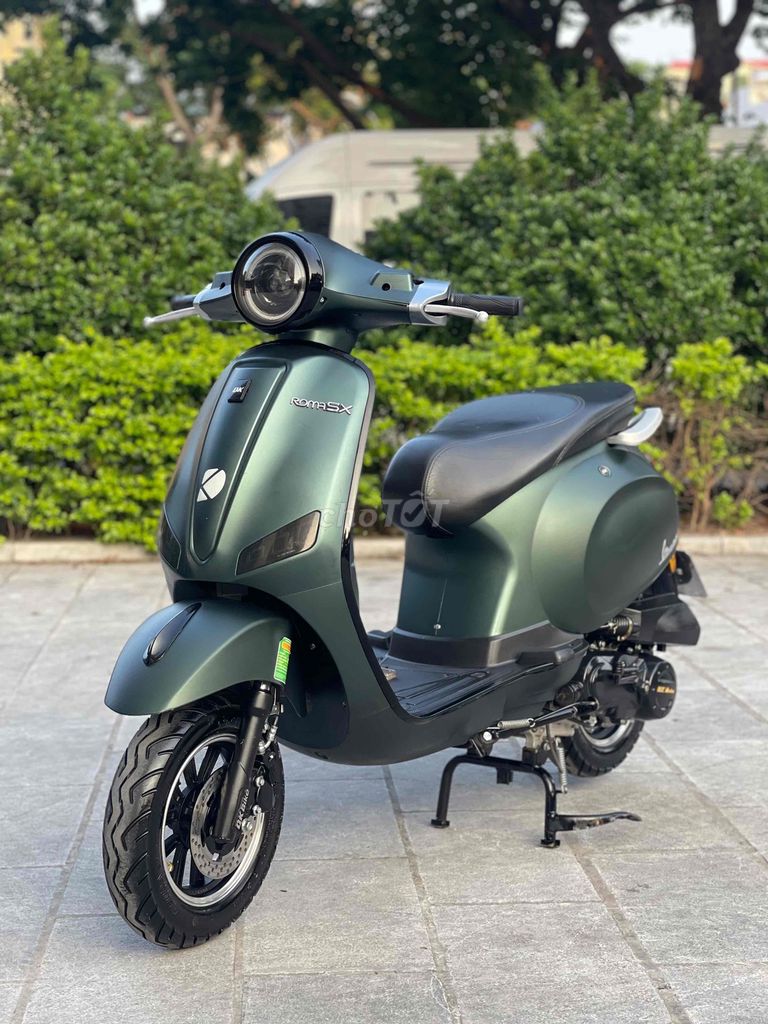 Vespa 50 Roma 2023 chính chủ xe như mới. Mua bán Xe máy tại Quận Cầu Giấy Hà Nội được đăng bởi Anh Khoa hình 6