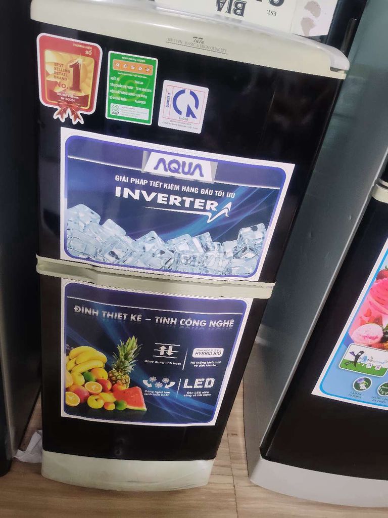 Tủ lạnh Sanyo Aqua 130L Inverter Đen cũ. Mua bán Tủ lạnh tại Huyện Hóc Môn Tp Hồ Chí Minh được đăng bởi long hình 1