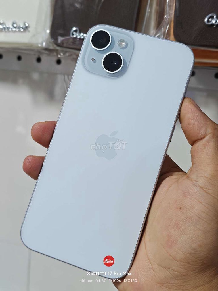 Apple iPhone 15 Plus 256GB Bạc 98%. Mua bán Điện thoại tại Thành phố Long Xuyên An Giang được đăng bởi Bơ Store  Điện thoại xách tay hình 1