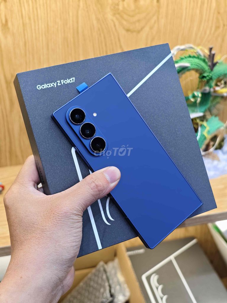 Samsung Galaxy Z Fold7 512GB Xanh Mới. Mua bán Điện thoại tại Quận 10 Tp Hồ Chí Minh được đăng bởi Khánh Trần hình 1